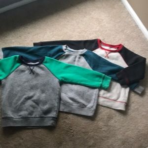 3 sweatshirts 4T